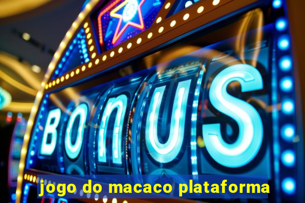 jogo do macaco plataforma